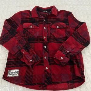 True Religion Fleece Shirt Jacket